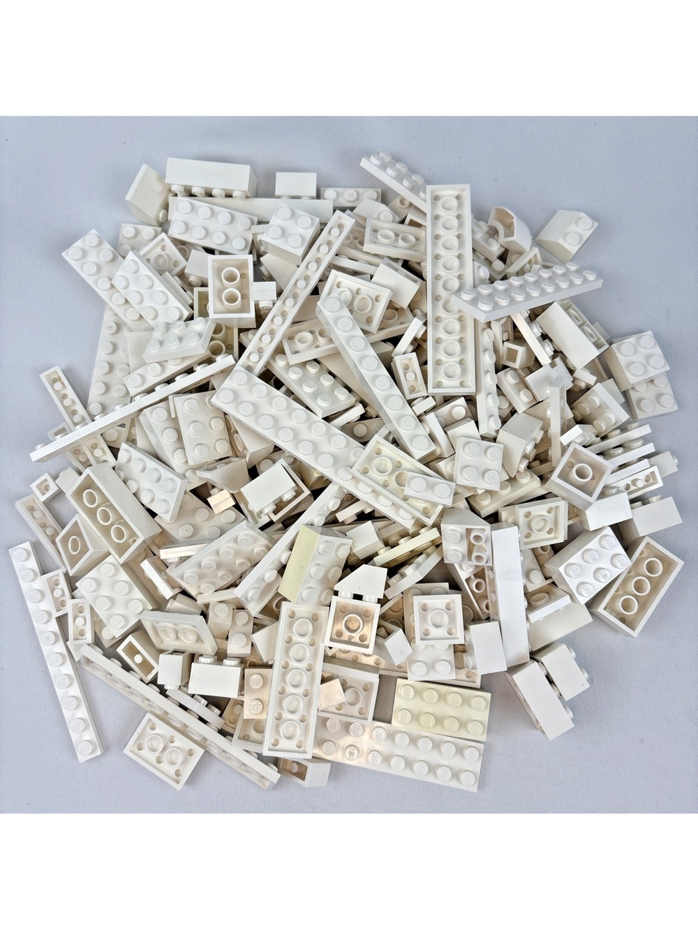 Lego White Bulk Lot of Random Parts Bricks Plates Specialty Pieces Vintage